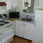 Kitchenette for seaview rooms